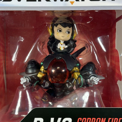 Blizzard Cute But Deadly Overwatch Carbon Fiber D.Va w/ Meka 3.5" Figure - New