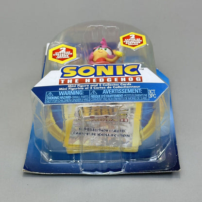 Sonic The Hedgehog Amy 2.5" Action Figure with 2 Collector Cards Sega Brand New