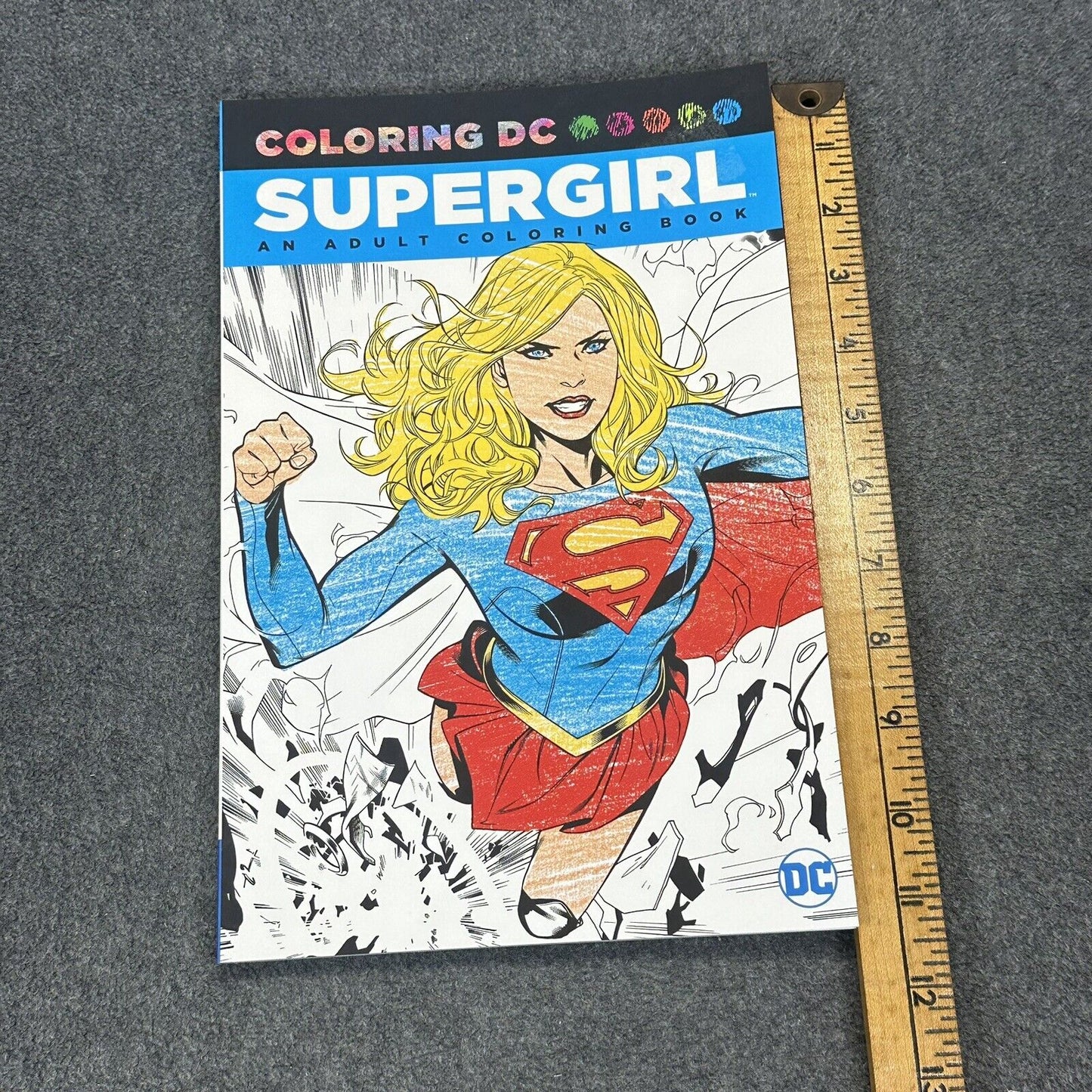 DC Comics Supergirl: An Adult Coloring Book - Coloring DC - Brand New