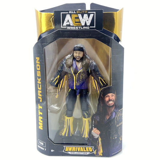 AEW Unrivaled Collection Series 7 MATT JACKSON #56 6" Action Figure - Brand New