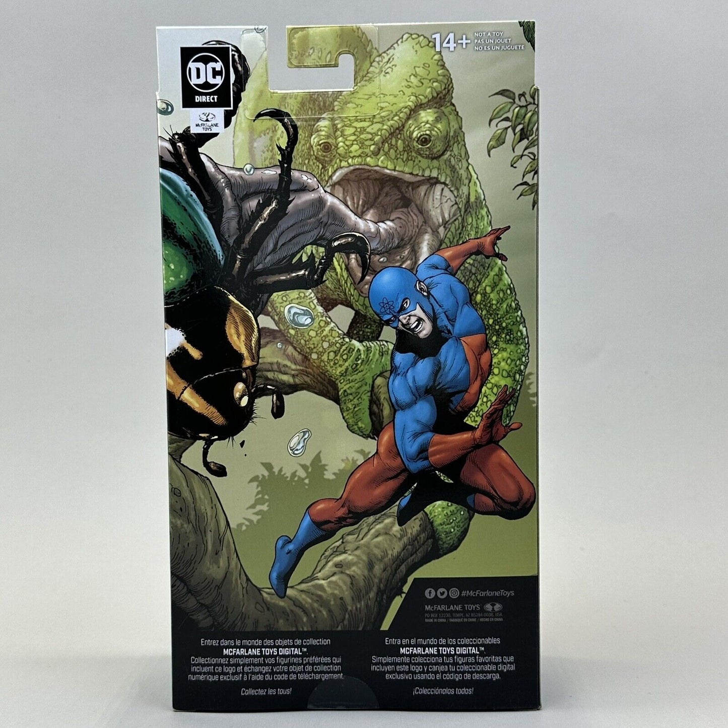 McFarlane DC Multiverse Silver Age The Atom  7" Action Figure w/ Digital Code