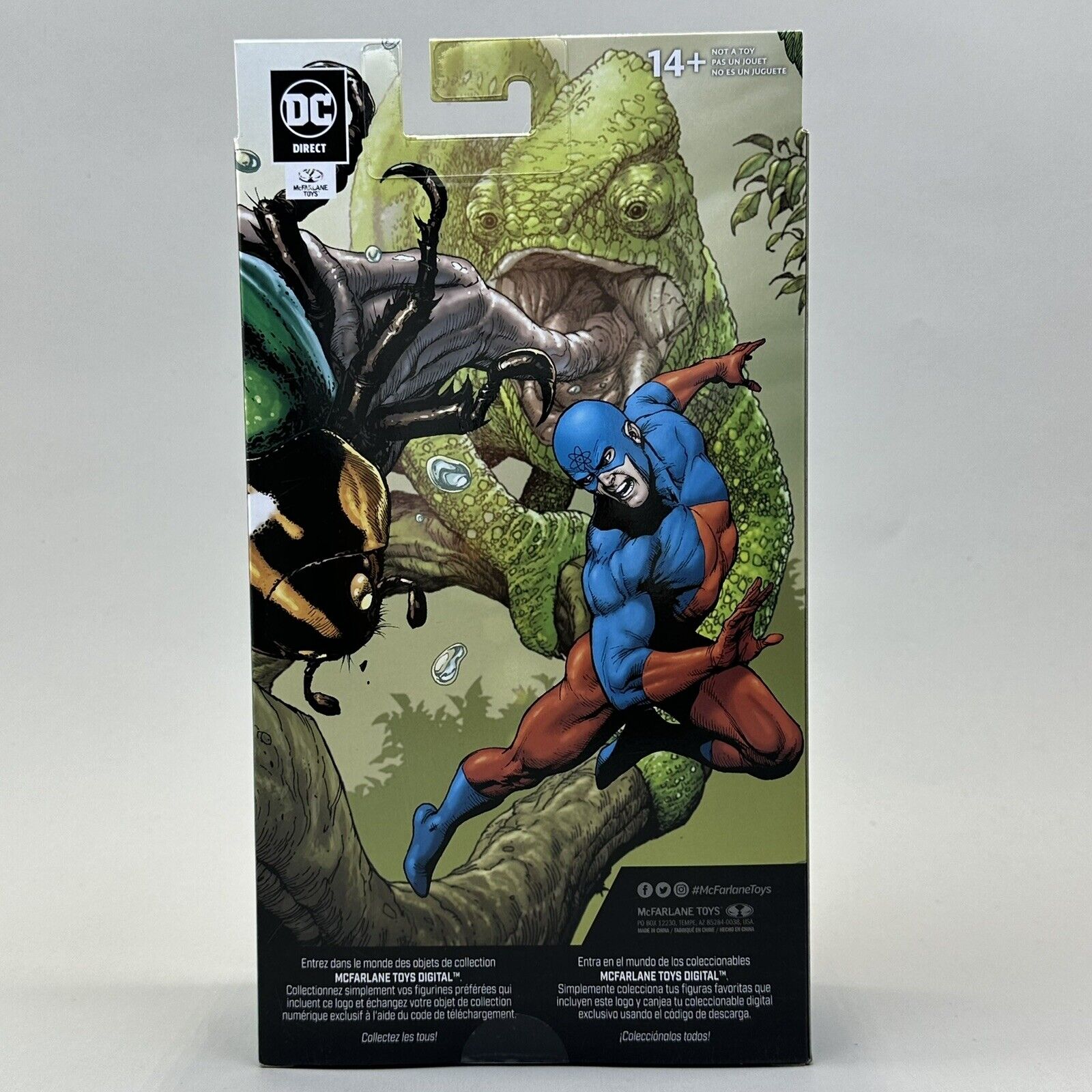 McFarlane DC Multiverse Silver Age The Atom  7" Action Figure w/ Digital Code