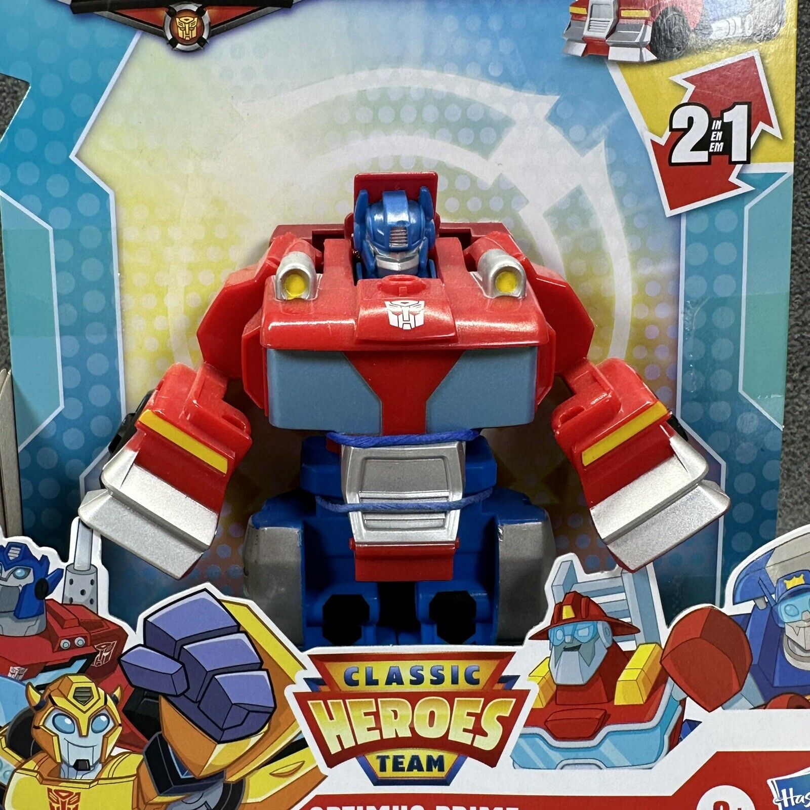 Transformers Rescue Bots Academy Classic Heroes Team Optimus Prime 5.5" Figure