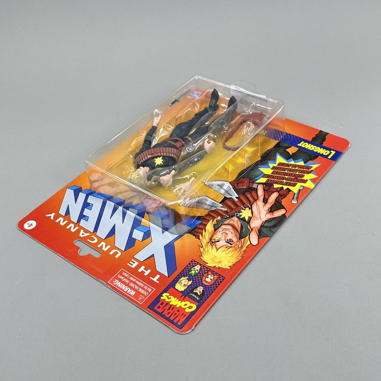 Marvel Legends Retro Card The Uncanny X-Men Longshot 6" Action Figure Brand New