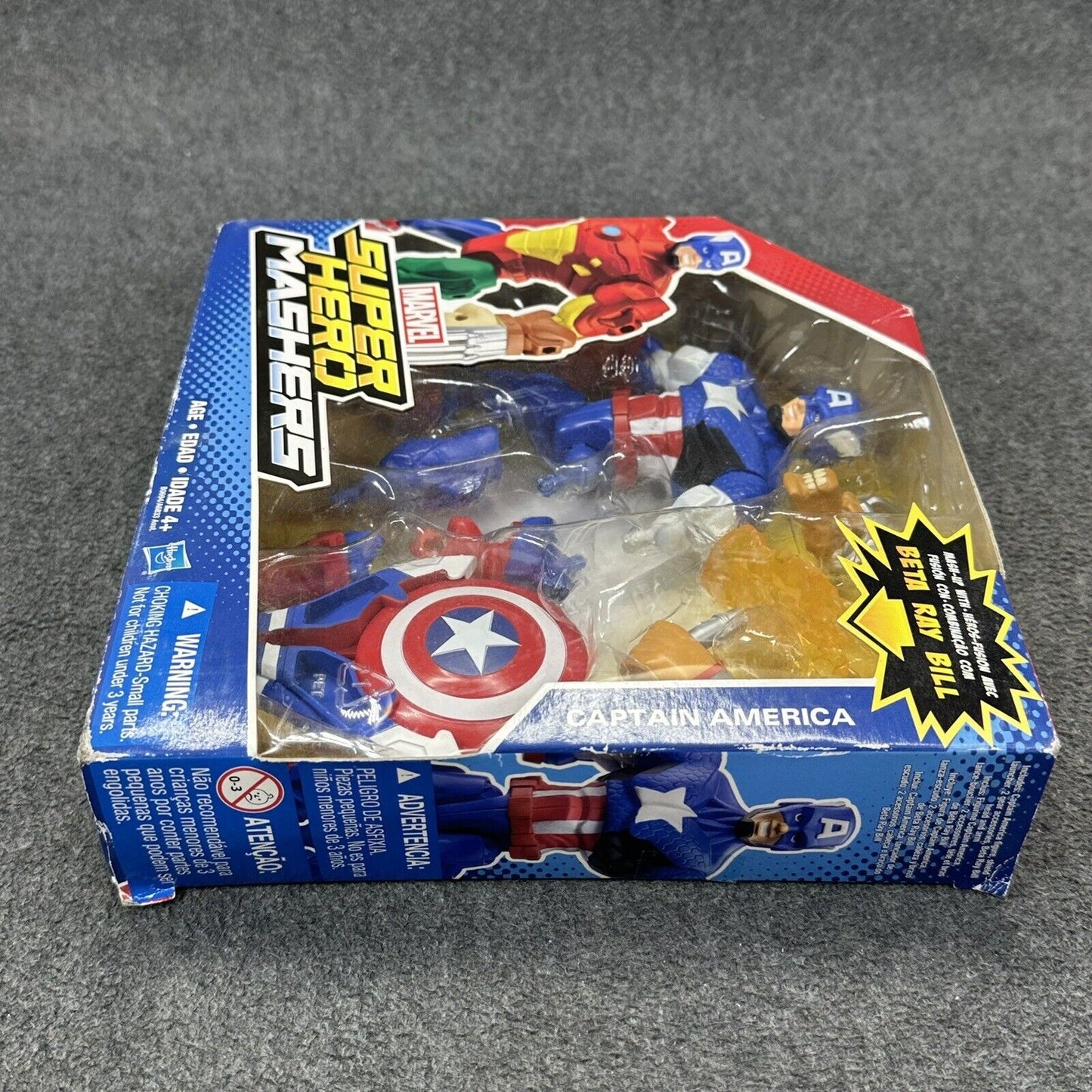 Marvel Super Hero MASHERS Deluxe CAPTAIN AMERICA Mash-Up w/ Beta Ray Bill Sealed