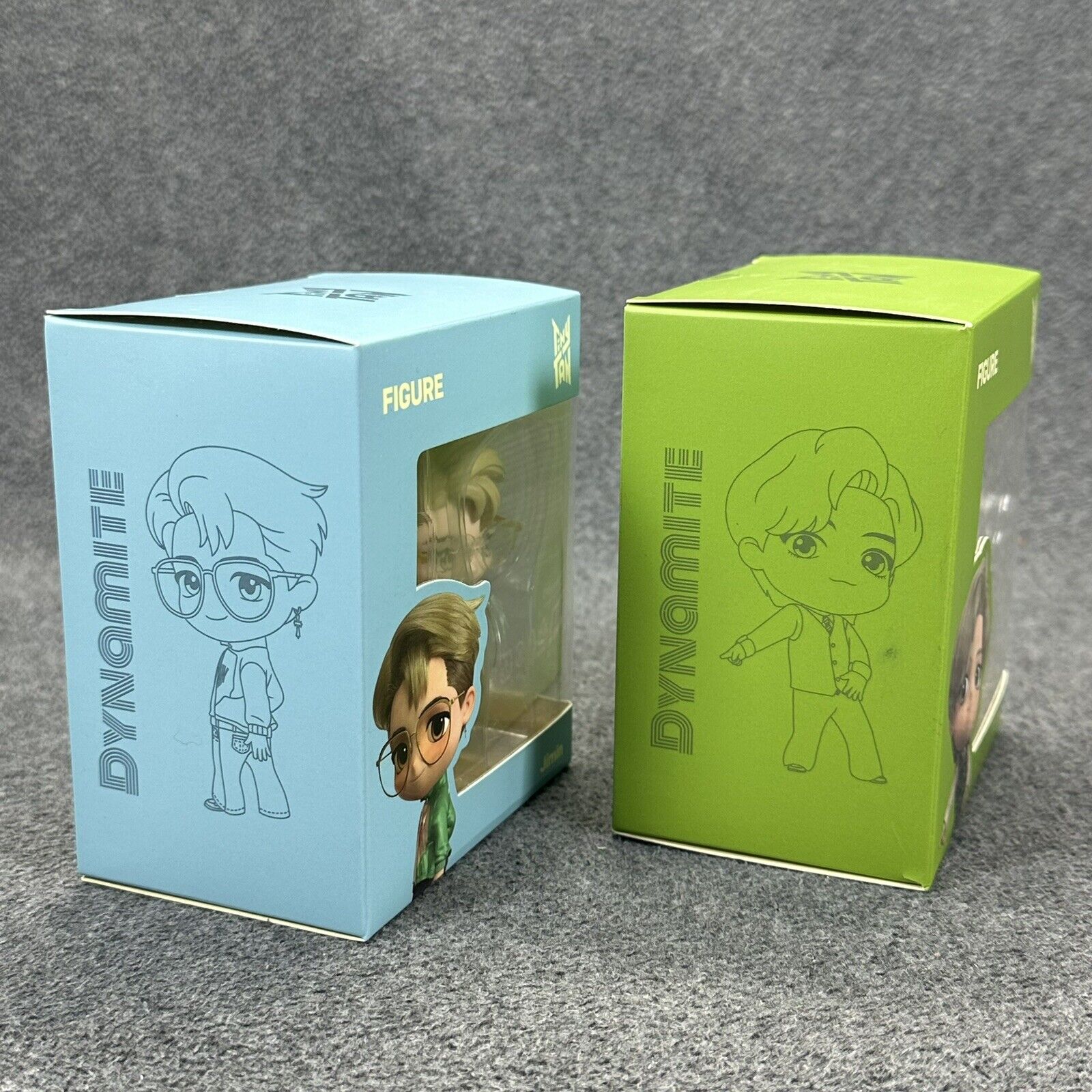 Dynamite Tiny Tan BTS Jimin & V 3 Inch Mini Figures - Sealed