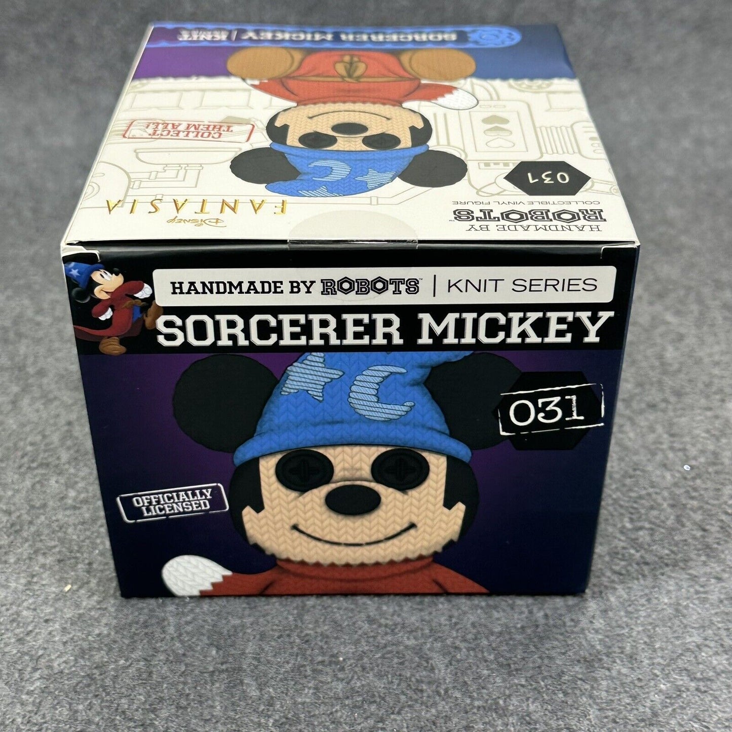 Handmade by Robots Disney #031 Sorcerer Mickey Vinyl Figure Fantasia Movie - New