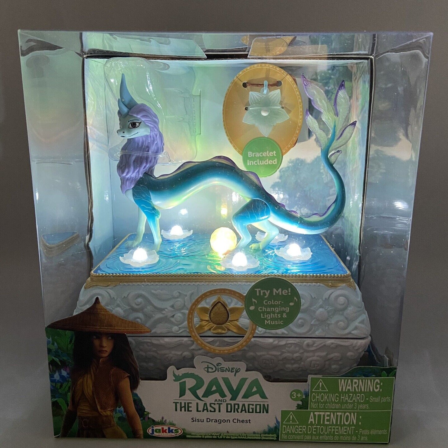 Disney's Raya and The Last Dragon Sisu Dragon Chest Jewelry Box - Brand New