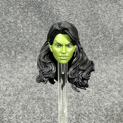 Marvel Legends Queen Skrull Head & Electrical Hands Parts For 6" Action Figures