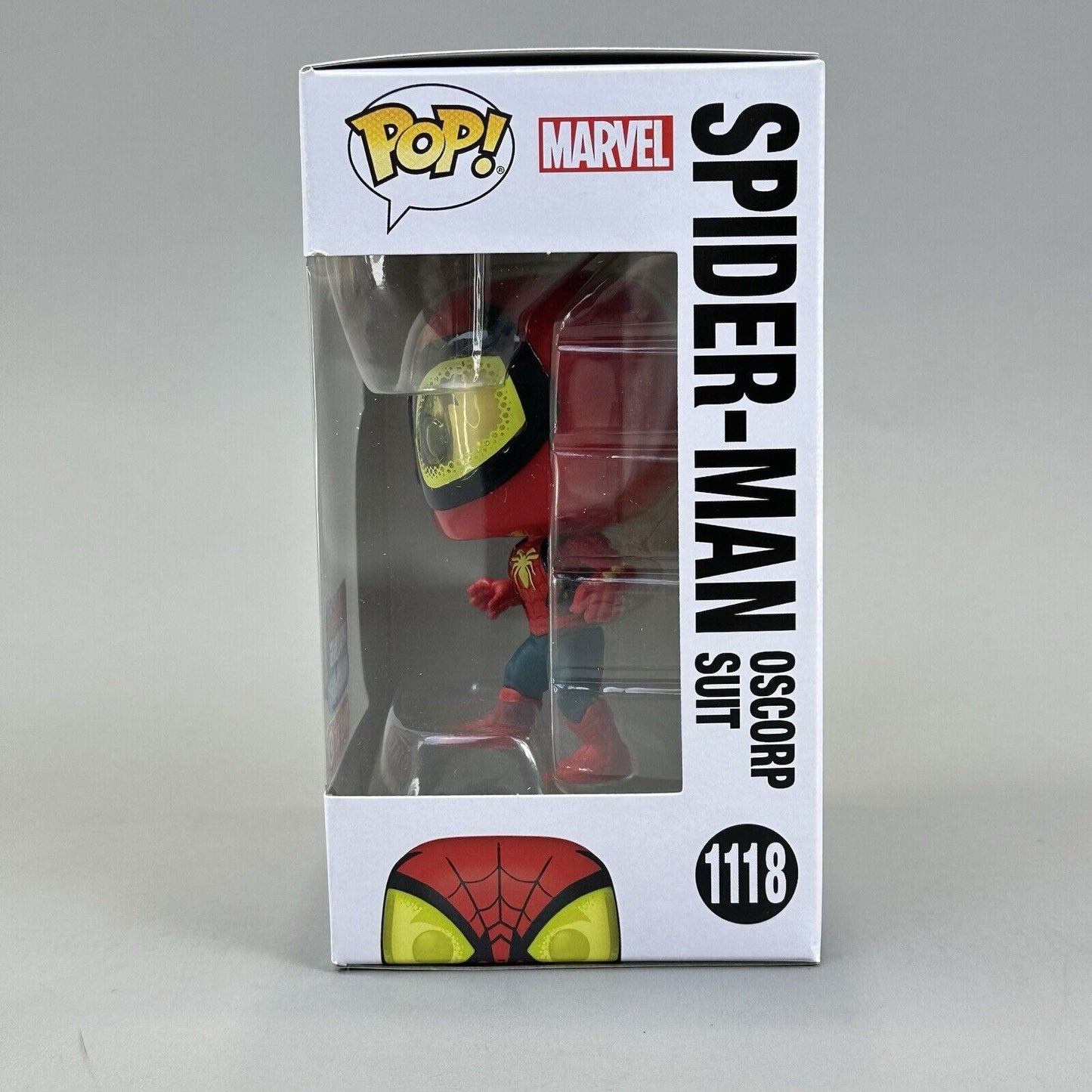 Funko Pop! Marvel -Spider-Man Oscorp Suit Exclusive #1118 Vinyl Figure