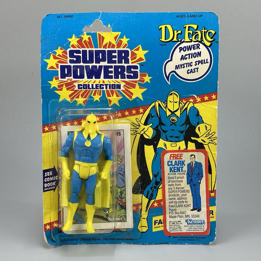 Kenner Super Powers Dr. Fate 4.5" Action Figure 1985 MOC #99900 DC Comics VTG