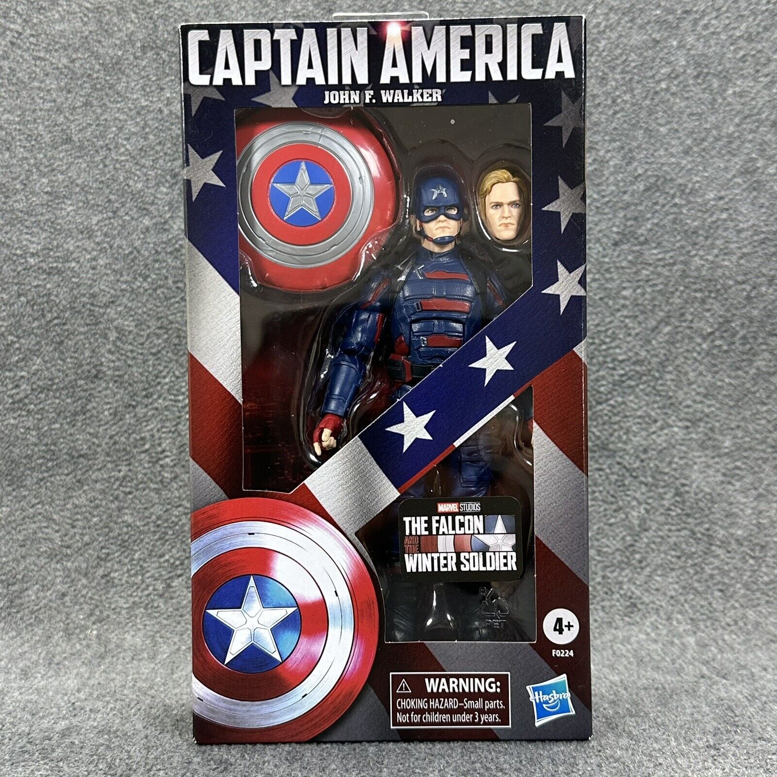 Marvel Legends MCU Captain America John F Walker 6" Action Figure - Brand New