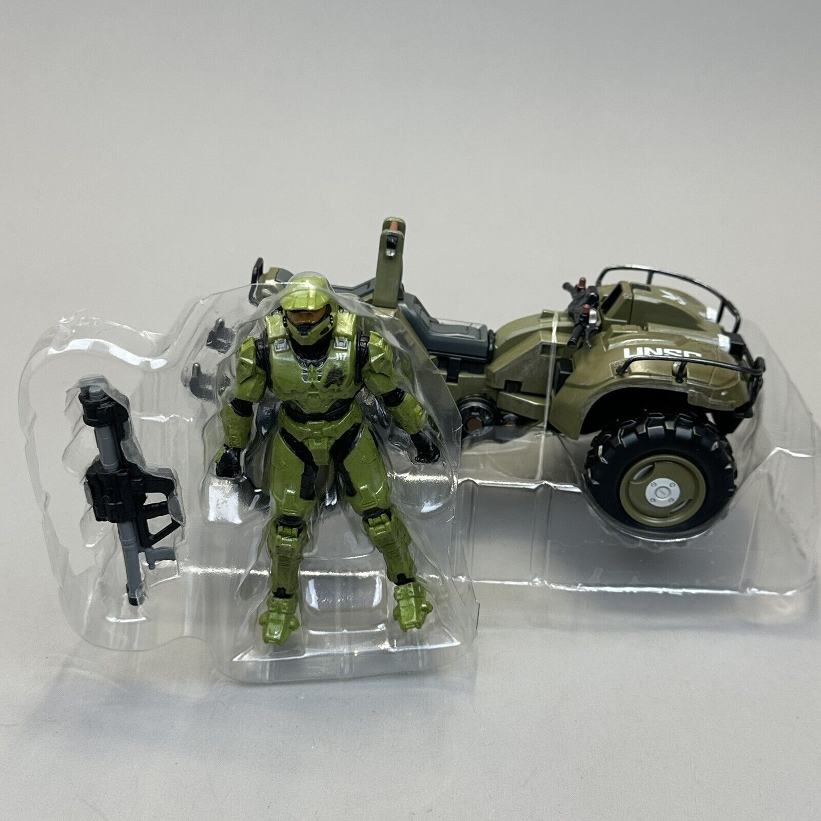 World of Halo Infinite Mongoose Vehicle with Master Chief 4.5" Action Figure