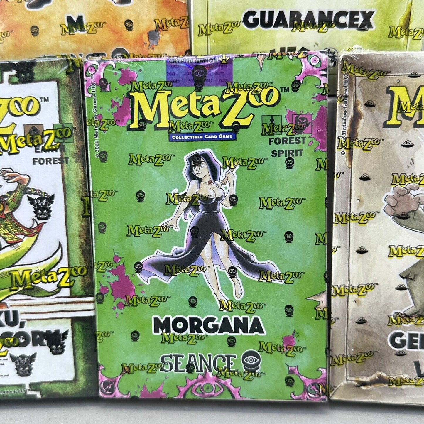 MetaZoo TCG 1st Edition Theme Deck Lot: Native, UFO, Seance (5 Decks) Sealed New