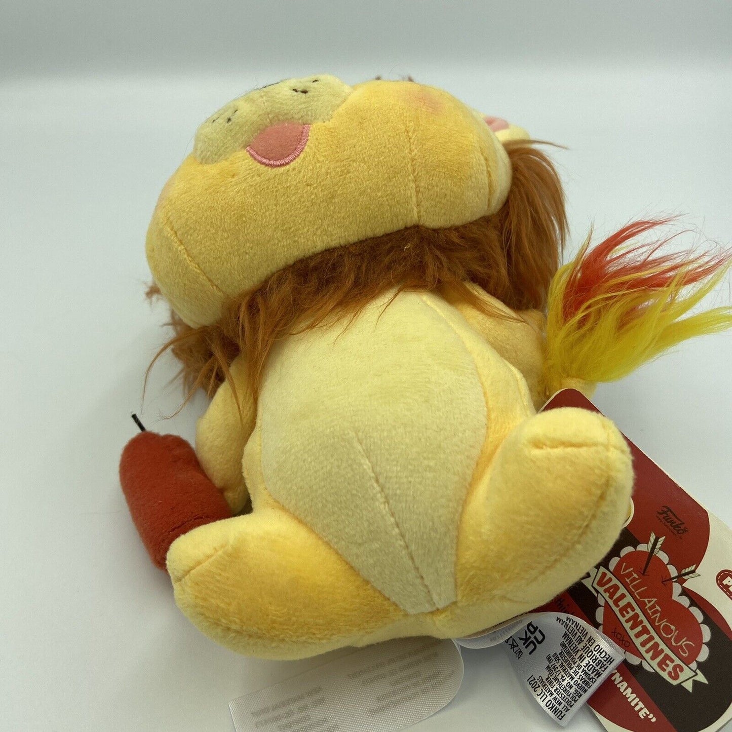 Funko Plushies POOKIE THE LION 8" Plush - Villainous Valentine - New with Tags