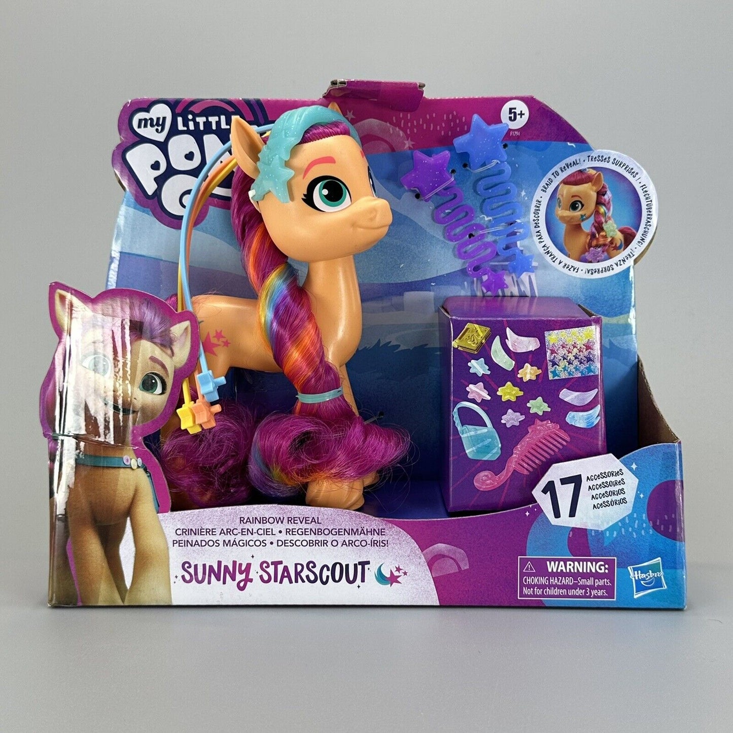 My Little Pony Zipp Storm & Sunny Starscout 6" Figures w/ Accessories Bundle New