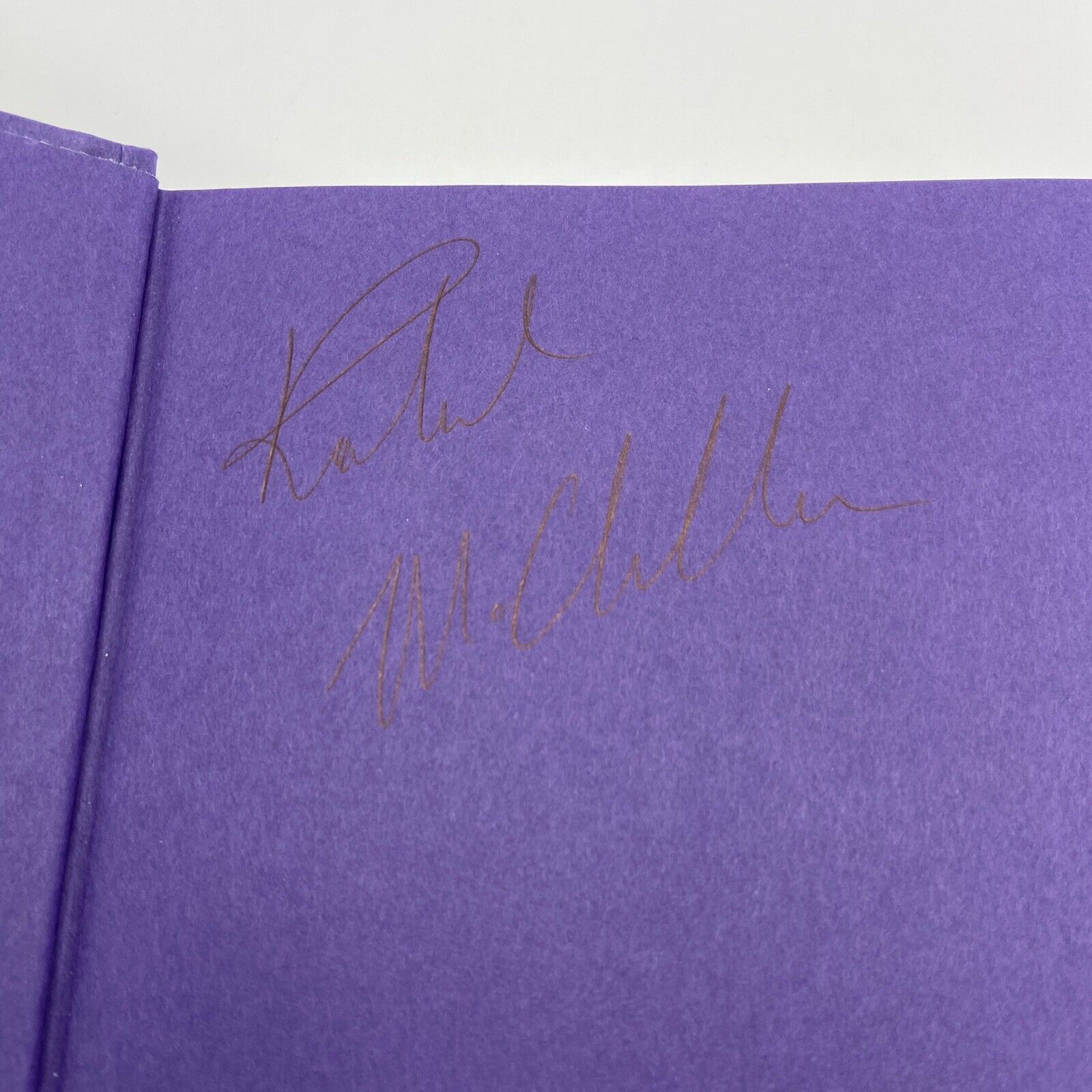 Signed Book - Fractured Light Hardcover By Rachel McClellan - New