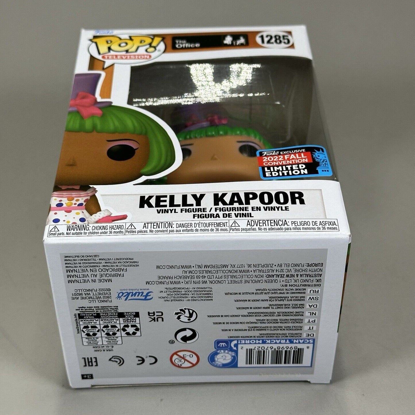 Funko Pop TV: Kelly Kapoor #1285 The Office 2022 Fall Convention Limited Edition