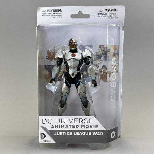 DC Collectibles Animated Justice League War Cyborg 7" Action Figure - New MIB