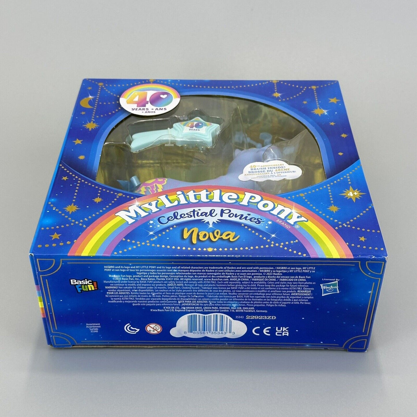 My Little Pony 40th Anniversary Celestial Ponies Nova Figure with Comb - New