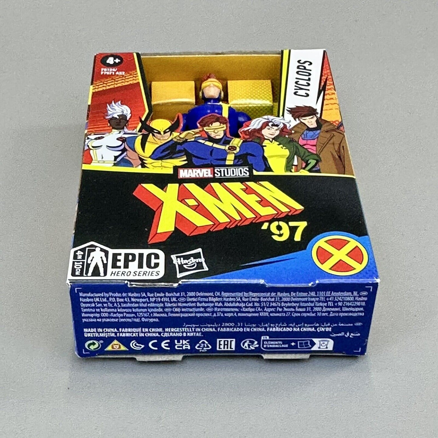 X-Men '97 Cyclops 4" Action Figure Hasbro Epic Hero Series - Brand New