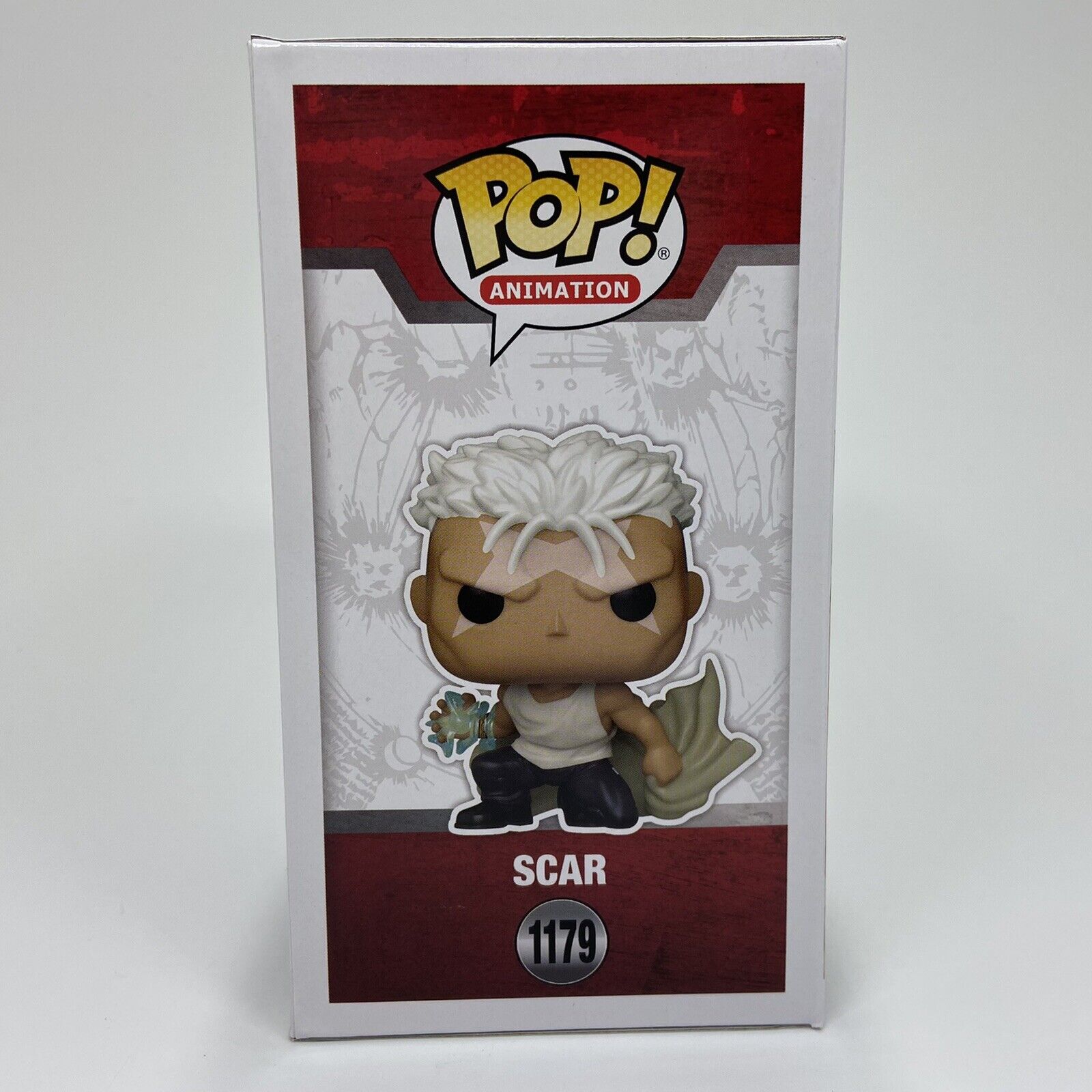 Funko Pop - Fullmetal Alchemist Brotherhood Scar #1179 Vinyl Figure - Brand New