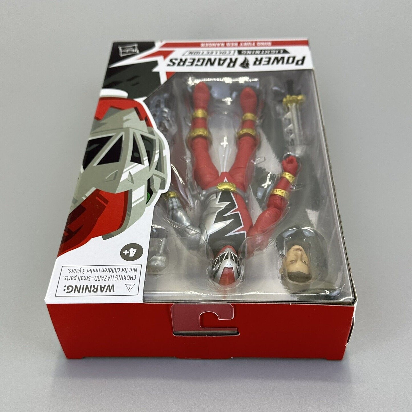 Power Rangers Lightning Collection Dino Fury Red Ranger 6" Action Figure - New