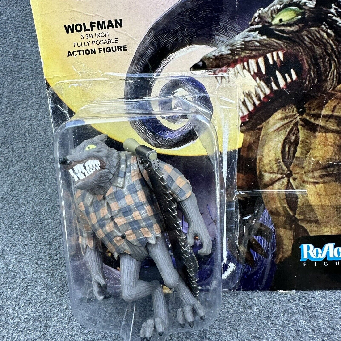 The Nightmare Before Christmas Wolfman Mayor & King Jack ReAction 3.75" Figures