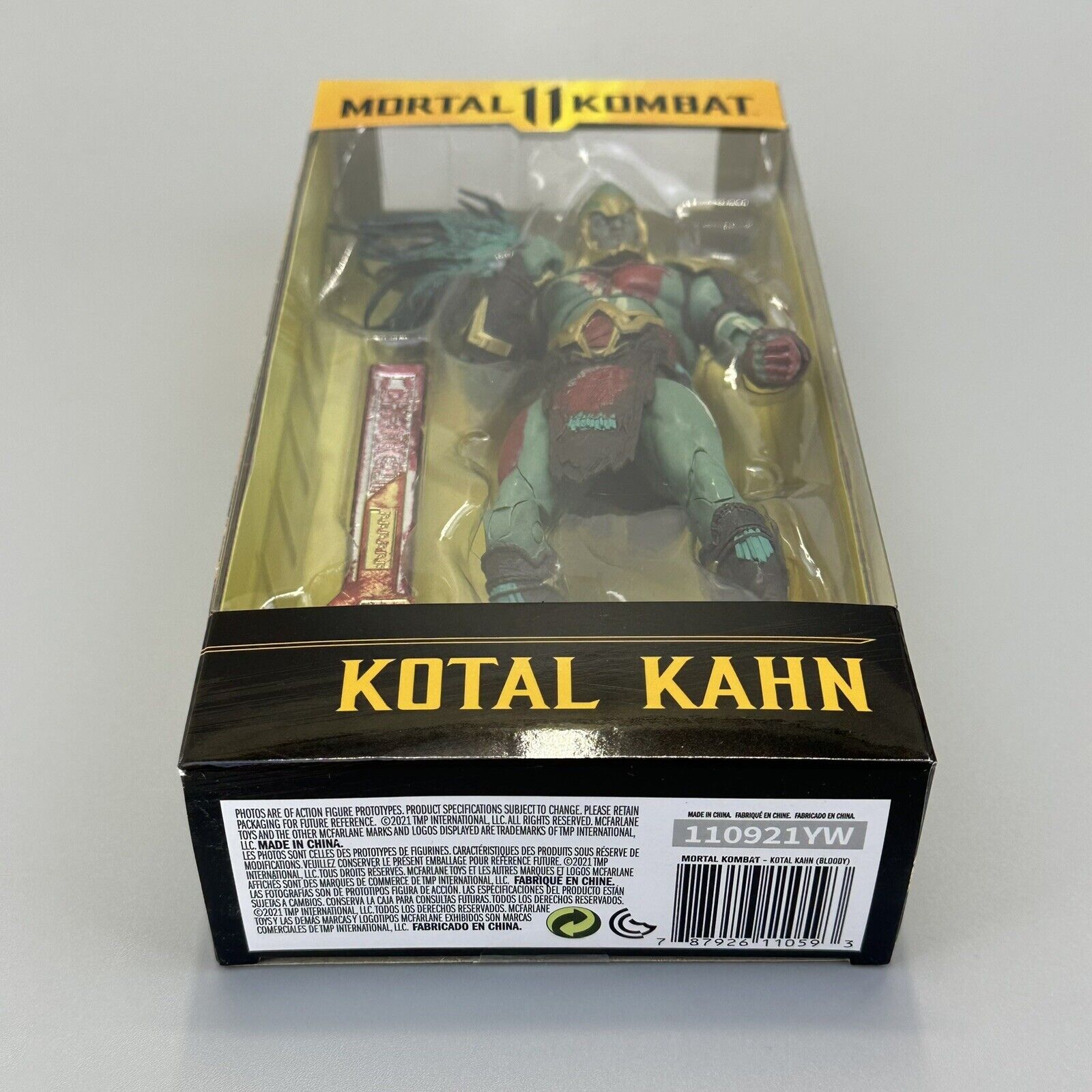 McFarlane Toys Mortal Kombat 11 Kotal Kahn (Bloody) 7" Action Figure - New