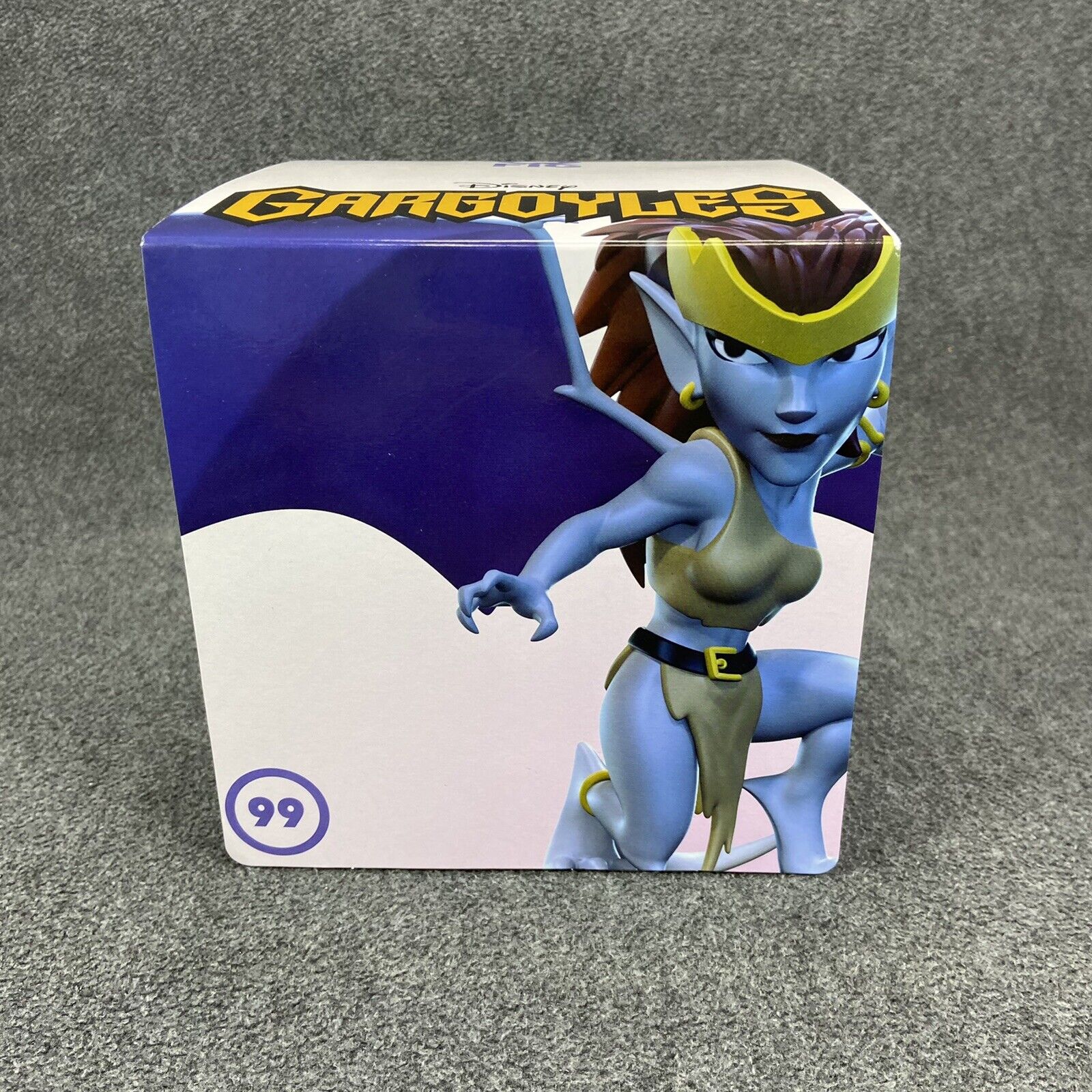 Gargoyles Demona Q-Fig Statue Disney Collectible 4.5" Figure Quantum Mechanix