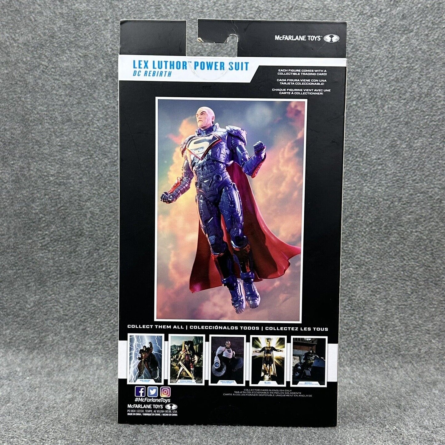 McFarlane DC Universe Batman Dark Detective & Power Suit Luthor Action Figures