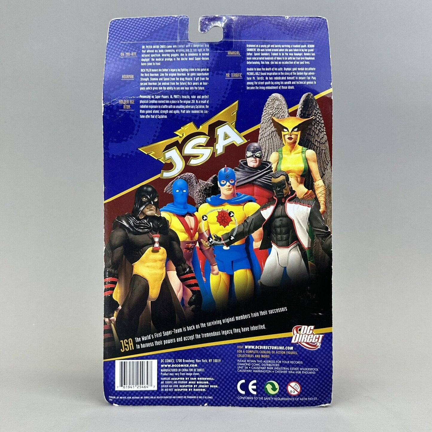 DC Direct JSA Series 1 Golden Age Atom 5" Action Figures 2-Pack 1:12 Scale