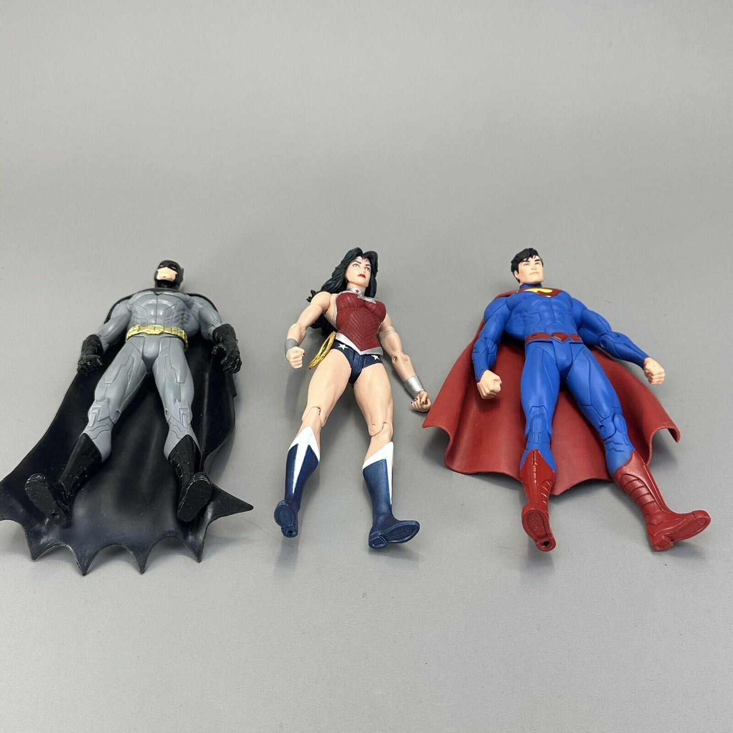 DC Collectibles New 52 Justice League Superman Batman & Wonder Woman 7" Figures