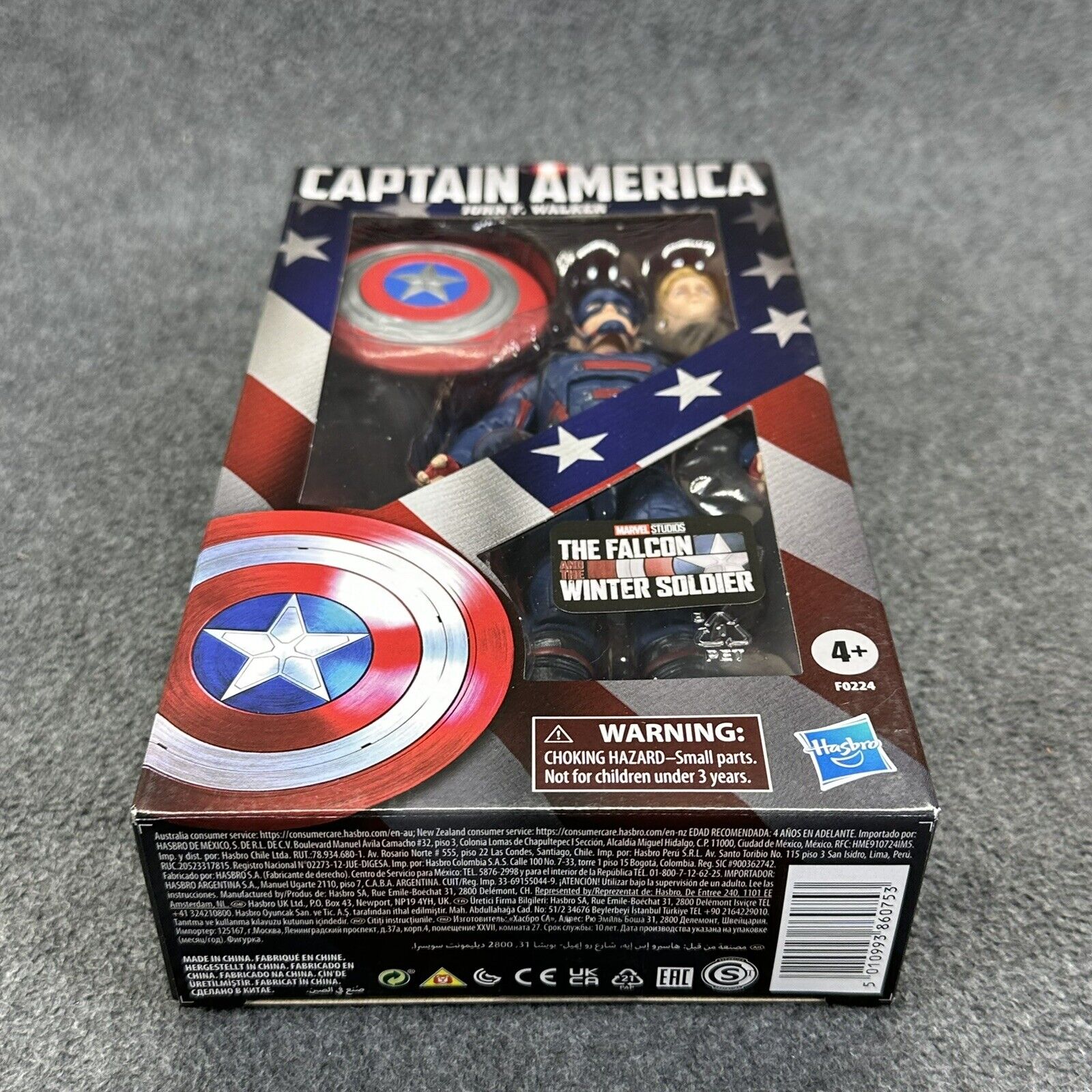 Marvel Legends MCU Captain America John F Walker 6" Action Figure - Brand New