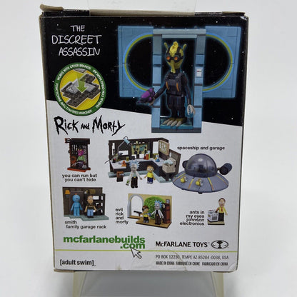 McFarlane Rick and Morty 3" The Discreet Assassin Construction Set - Brand New