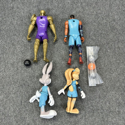 Space Jam Tune Squad 5" Action Figures LeBron Bugs Bunny Lola & Gold Chronos