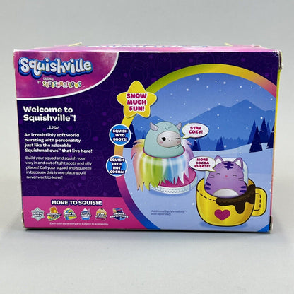 Squishmallows Squishville Snow Day Mini 2" Squishmallows with Accessories - New