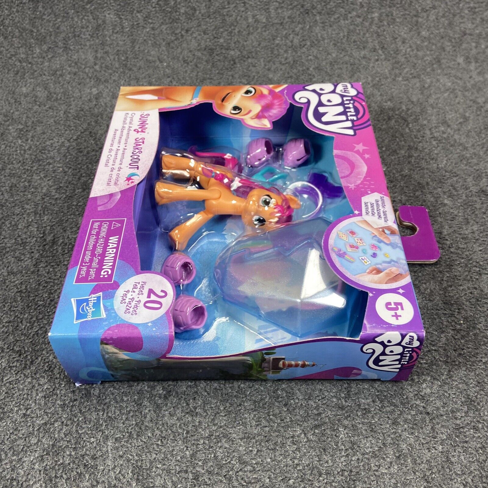 My Little Pony New Generation Alicorn Sunny Starscout Purple Rollerblades 20 Pcs