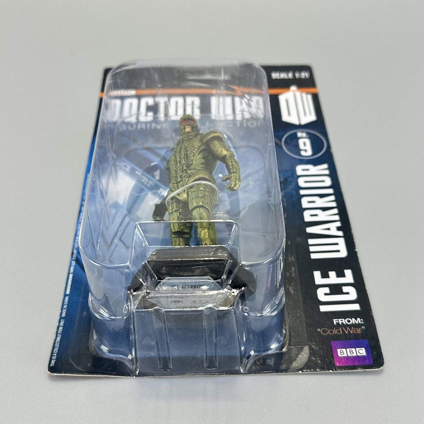 Doctor Who Figurine Collection #9 Ice Warrior 4" Figure Eaglemoss BBC Brand New