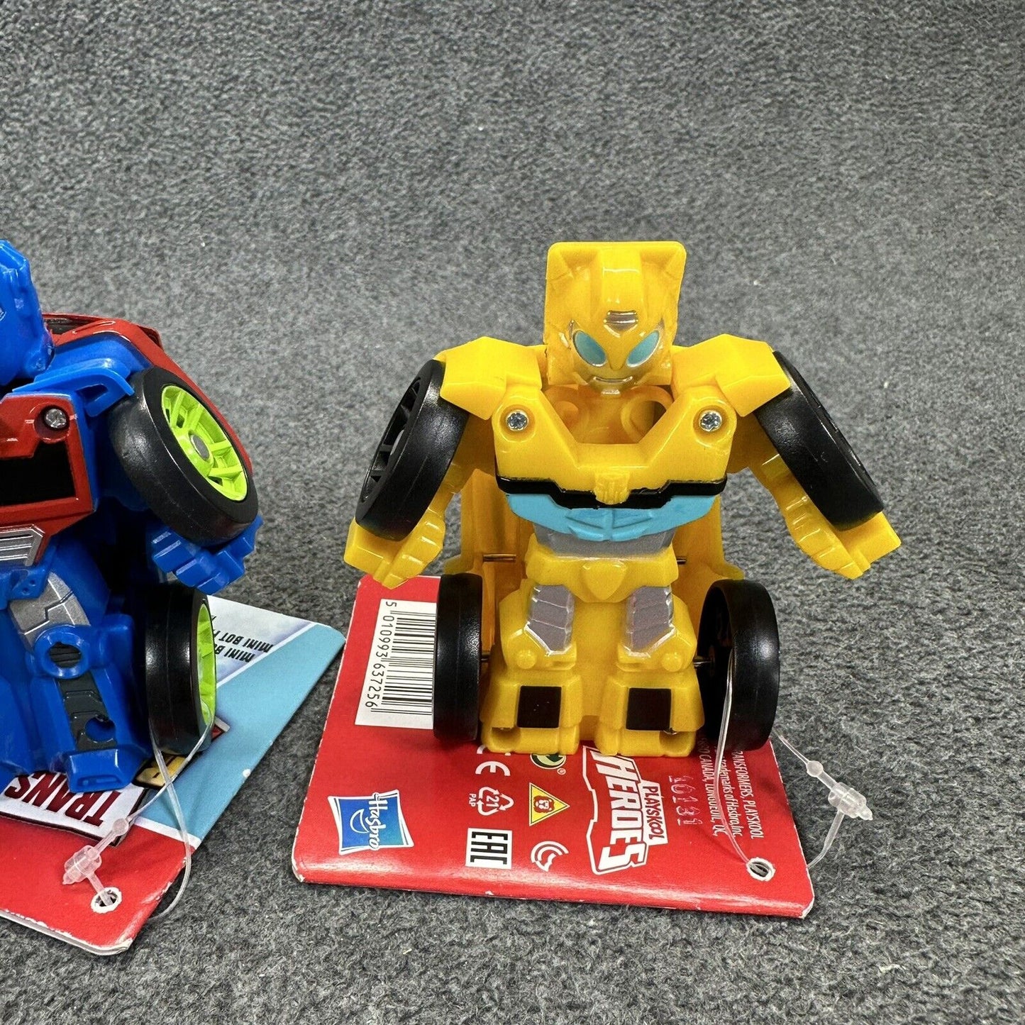 Lot of 3 Playskool Transformers Heroes Rescue Bots Academy Mini Bot Racers - New