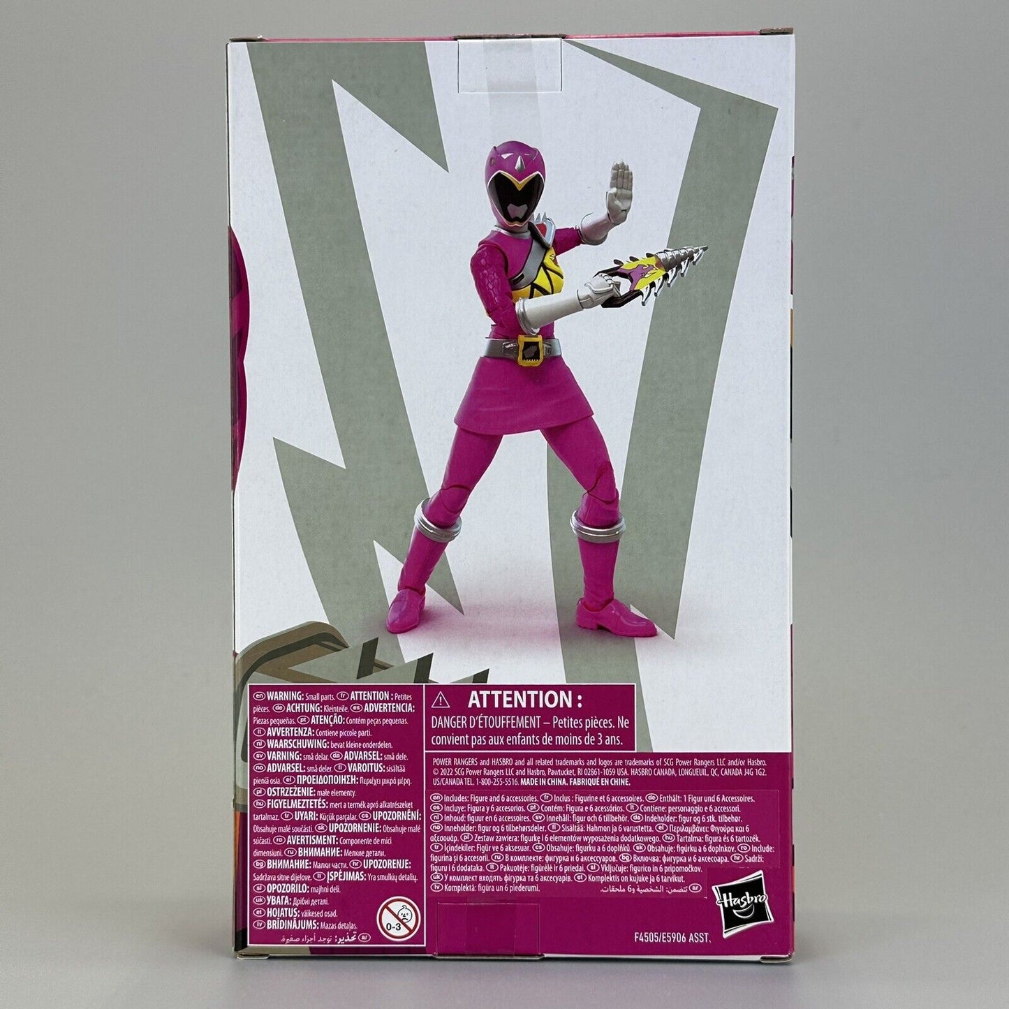 Power Rangers Lightning Collection Dino Charge Pink Ranger 6" Action Figure New