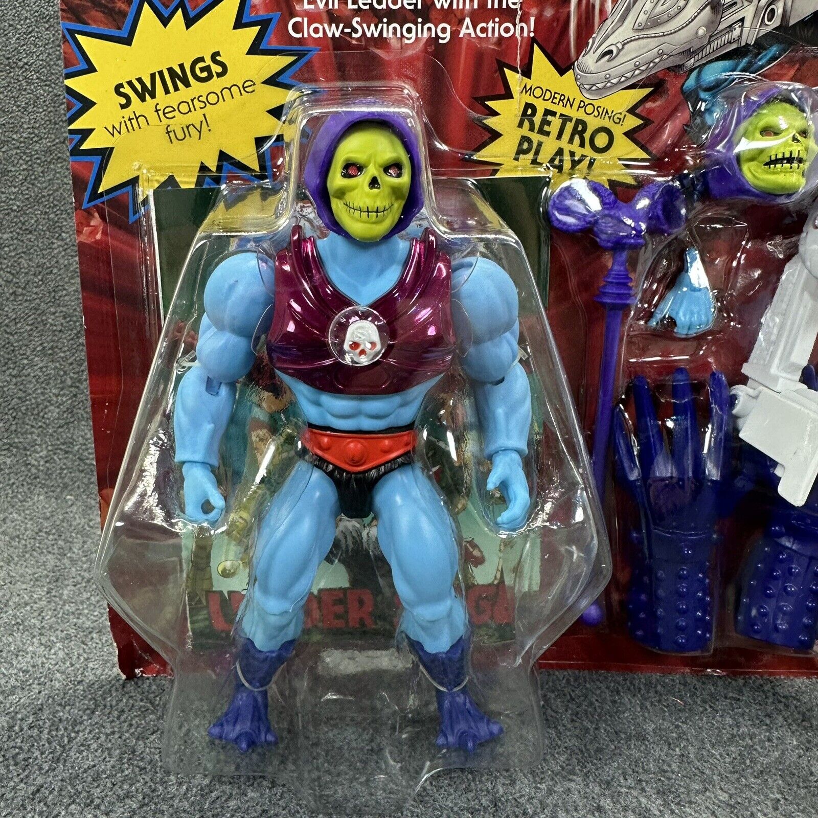 MOTU Origins Terror Claws Skeletor & Flying Fist He-Man 5.5" Deluxe Figures New