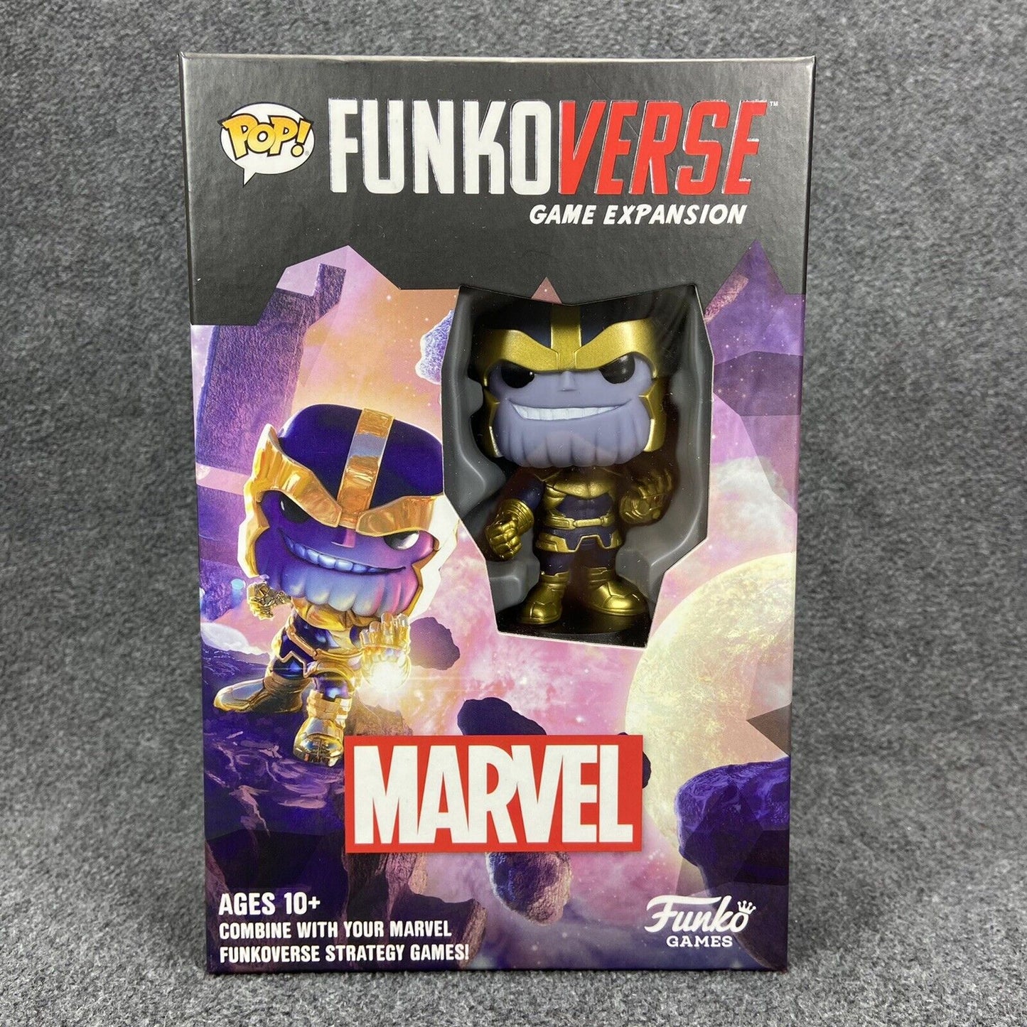 POP! FunkoVerse Game Expansion - Marvel's Thanos #101 Funko Games Exclusive New