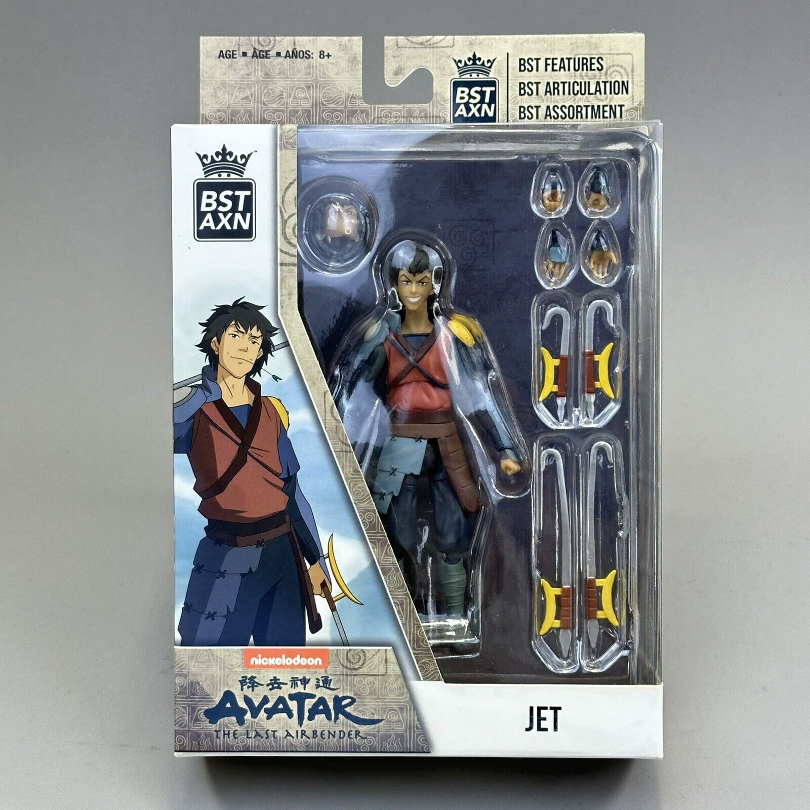 The Loyal Subjects BST AXN Avatar The Last Airbender Jet 5" Action Figure - New