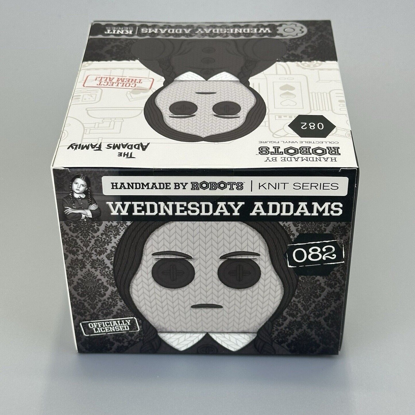 Handmade by Robots The Addams Family Wednesday Addams 5" Vinyl Figure #082 - New