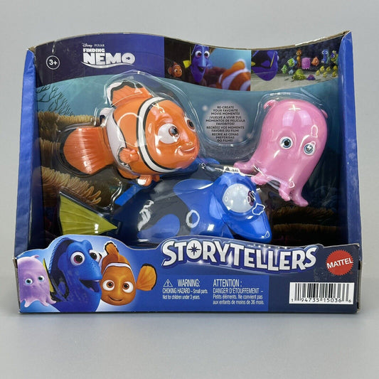 Disney Pixar Finding Nemo Storytellers Time for School 3-Pk Nemo, Dory & Pearl