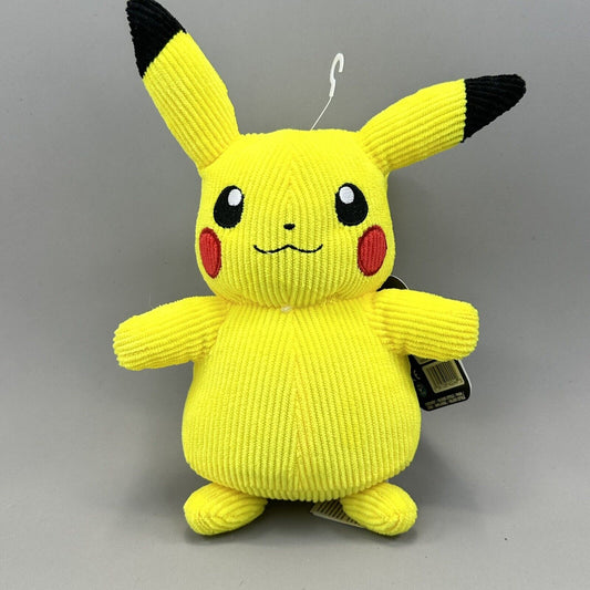 Pokémon Pikachu Corduroy Select 8" Plush Plushie - Brand New with Tag