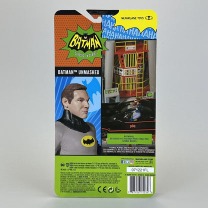 McFarlane Toys Batman Unmasked 1966 Classic TV Series 6" Action Figure - New