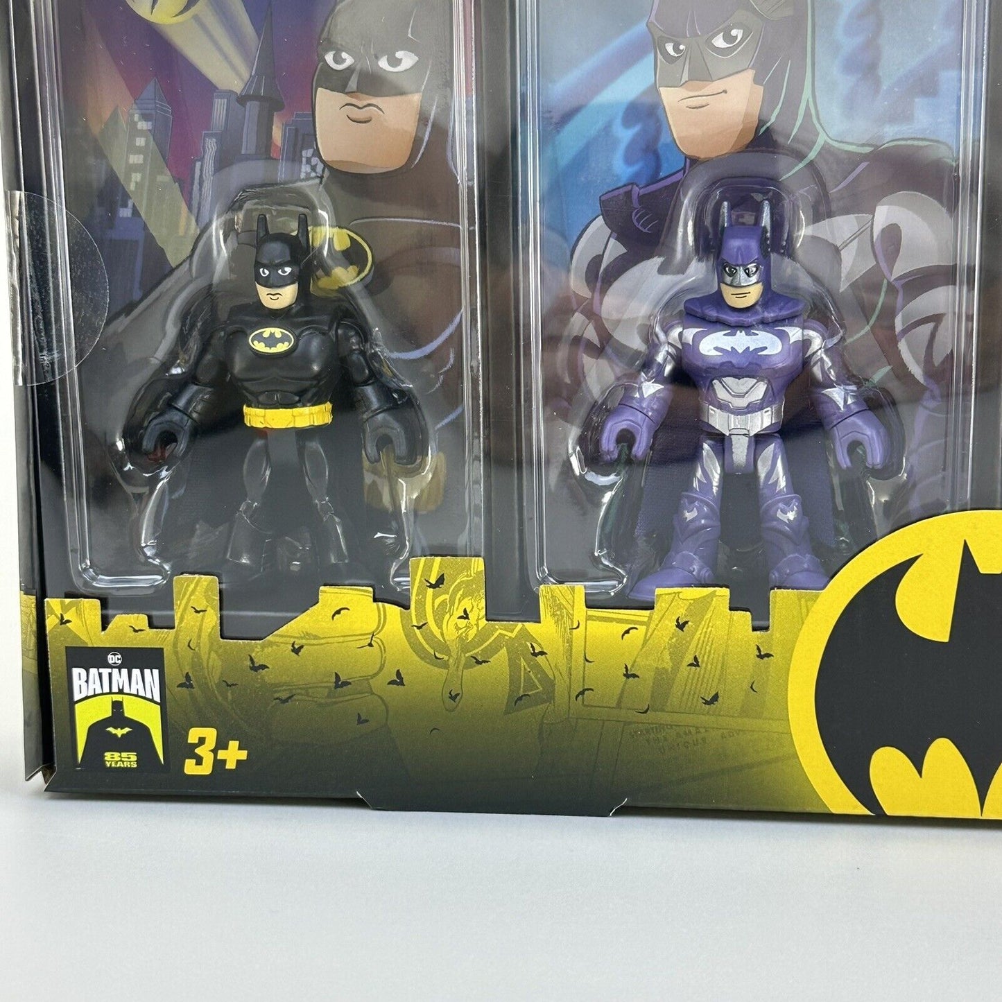 Imaginext DC Super Friends Batman 85th Anniversary Movie 4-Pack Figures - New