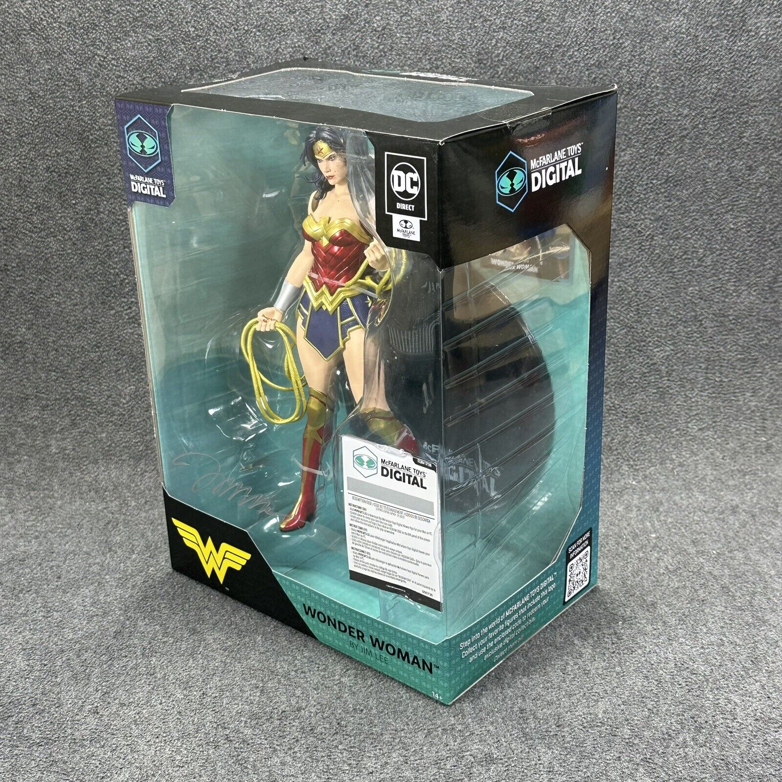 Signed by Jim Lee McFarlane Toys DC Direct Wonder Woman 1:6 Scale Statue Sealed